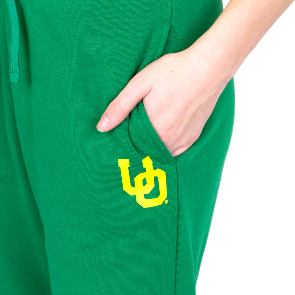 Interlocking UO, Zoozatz, Green, Pants, Polyester Blend, Women, Outline, Jogger, 927976
